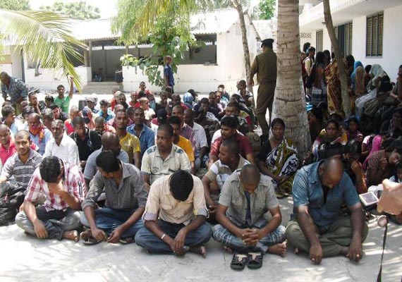 sri lankan tamil refugees on hunger strike demand indian intervention