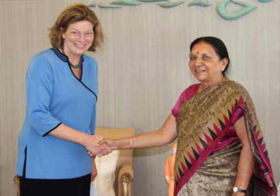 us envoy stephens meets gujarat cm anandi patel us envoy stephens meets gujarat cm anandi patel