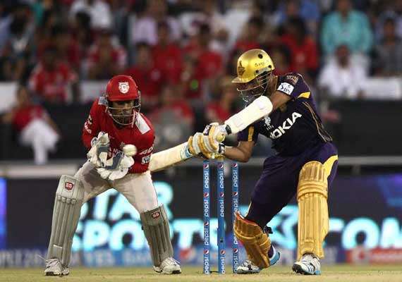 ipl7 kolkata knight riders vs kings xi punjab scoreboard
