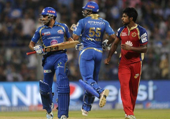 ipl 7 match 27 mumbai indians vs royal challengers bangalore scoreboard
