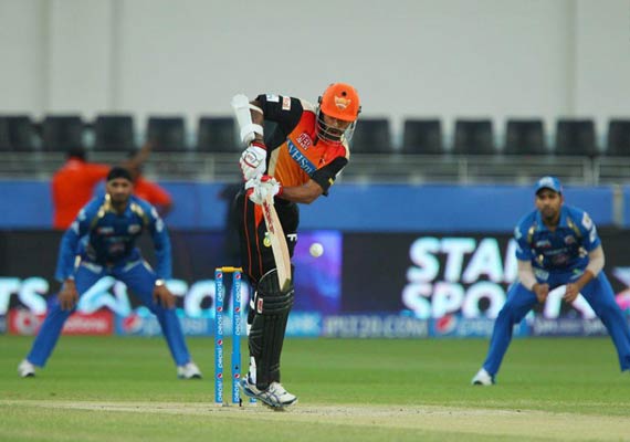 ipl 7 match 20 sunrisers hyderabad vs mumbai indians scoreboard