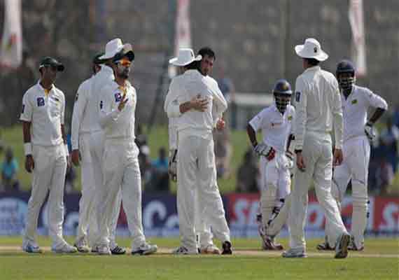sri lanka vs. pakistan scoreboard 1st test day3 stump