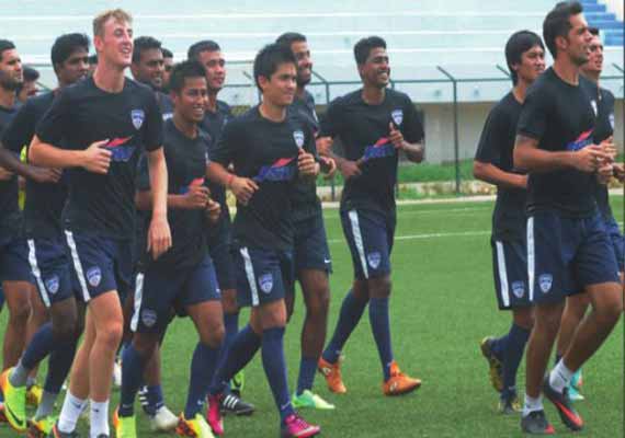 bengaluru fc move to second spot in i league