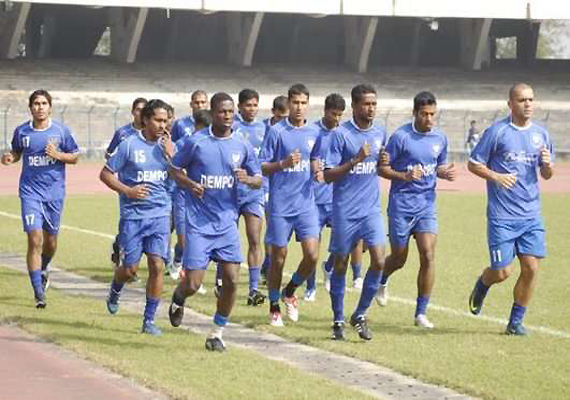 dempo scores resounding win against sporting