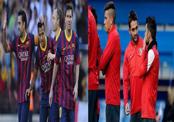 la liga spanish title fight down to atletico madrid barcelona