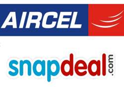 aircel snapdeal tie up for data enabled phones