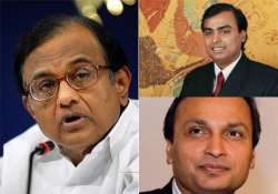 ambani brothers meet chidambaram separately