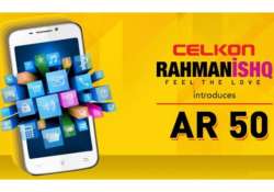 celkon rahmanishq ar50 with android 4.2 launched at rs. 8 499