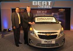 gm india launches chevrolet beat diesel car