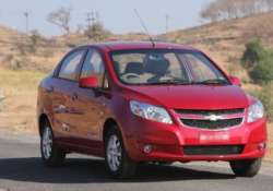 general motors launches sail sedan at rs 4.99 7.51 lakh