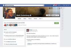 mark zuckerberg facebook profile page hacked