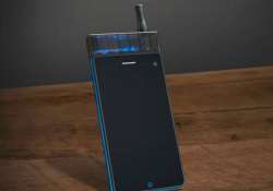 bizarre but true world s first smartphone that lets you smoke