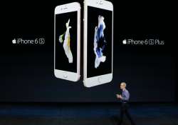 apple unveils iphone 6s iphone 6s plus with 3d touch feature