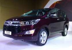 auto expo 2016 toyota unveils new innova crysta