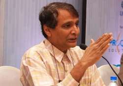 indian economy can double in three years suresh prabhu