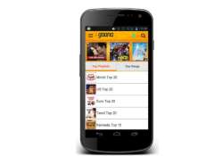 mobile app review gaana for android