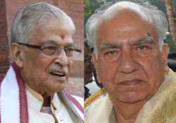 murli manohar joshi to head estimates committee shanta kumar is copu chief