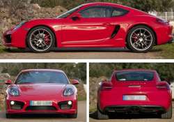 porsche india launches cayman s at rs 92.28 lakh in pictures