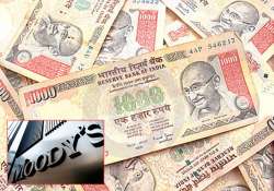 rupee fall not to impact india s ratings says moody s