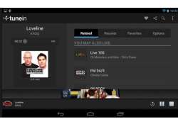 tunein adds way to hear recently started songs