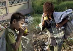 sniff a glue this ridiculous way to forget hunger would shock you