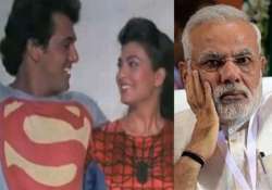 gotcha desi superman spiderwoman real muse behind pm modi s make in india