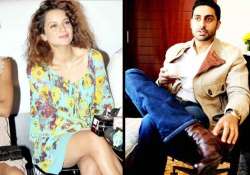 abhishek kangana to pair in rgv s department