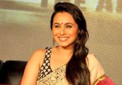 after marriage rani mukerji prefers house over office