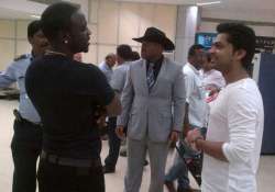 akon in chennai to record simbu s new love anthem