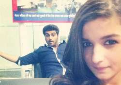 alia bhatt posts another selfie with arjun kapoor view pics