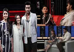 love birds alia bhatt arjun kapoor maintained distance on the front row show see pics