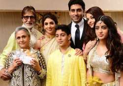 amitabh agastya navya host a special dinner to celebrate jaya s birthday