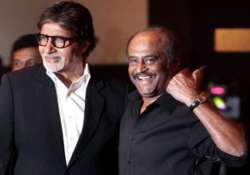 amitabh bachchan is the only superstar says rajinikanth