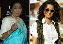 asha bhosle s lucky connection with kangana ranaut