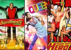 bhoothnath returns steady main tera hero crosses rs 50 cr mark queen on a dream run