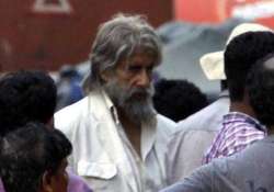 big b s encounter with reality on shamitabh sets