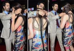 big life ok now awards varun dhawan displays his caring side for alia bhatt view pics