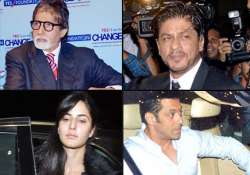 shah rukh salman katrina and big b down with dengue view pics