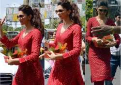 deepika prays at siddhivinayak temple for success of yeh jawaani hai deewani