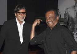 delighted to spend time with rajinikanth says big b