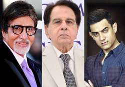 amitabh bachchan aamir khan to launch dilip kumar s biography