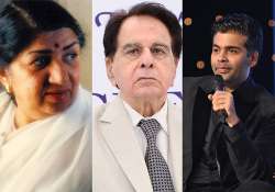 dilip kumar s biography launch lata to sing kjo to host