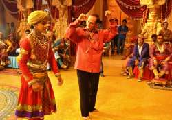 faisal khan shoots classical dance sequence for maharana pratap