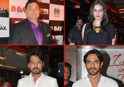 stars shine at the first look launch of d day in mumbai view pics