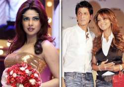 gauri strikes off priyanka s name from invitees to srk christmas party