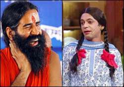 gutthi takes baba ramdev on laugh riot