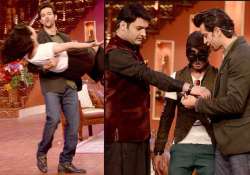 hrithik promotes krrish 3 without priyanka and kangana on comedy nights with kapil view pics