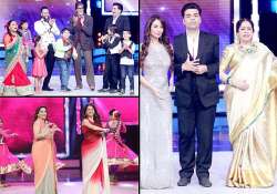 india s got talent 5 amitabh madhuri juhi grace the show see inside pictures