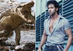 omg hrithik roshan to fight 20 foot crocodile in mohenjo daro