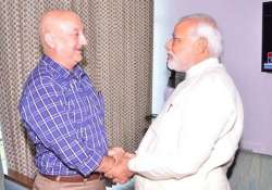 pm modi still on my wishlist for show anupam kher